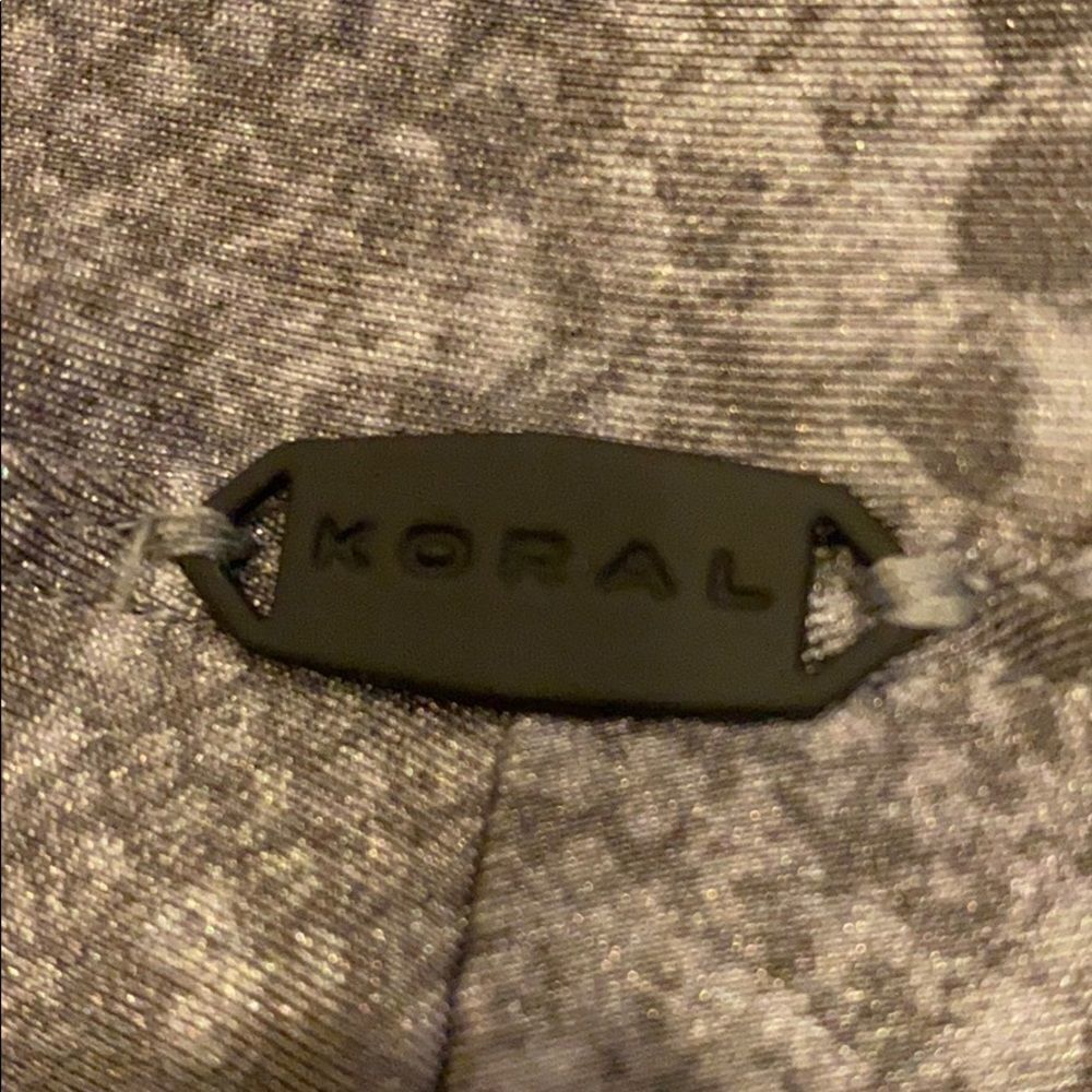 Koral Drive Python Printed High-Rise Leggings NWT - image 4